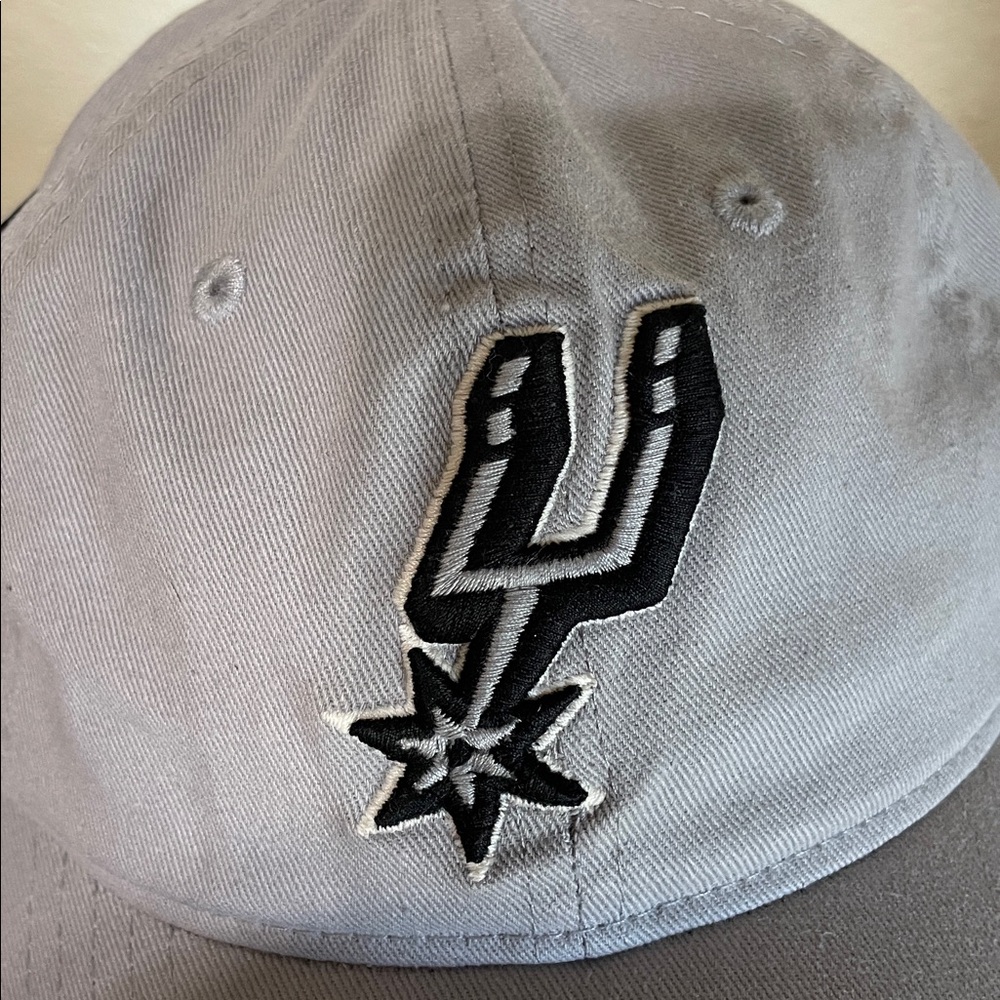 Zephyr Women's Gray Spurs NBA Basketball Cap. NWT. One Size. - Picture 3 of 11